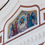 Złota mozaika na katedrze św. Aleksandra Newskiego w Tallinie