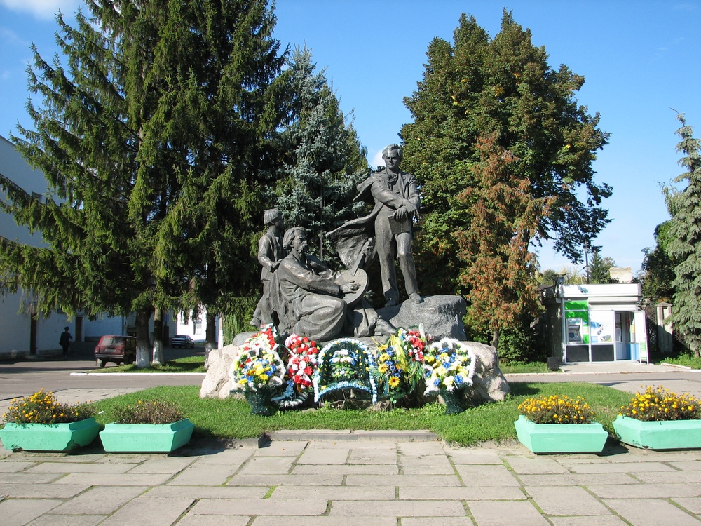 Pomnik Tarasa Szewczenki w Dubnie