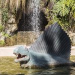 Dinozaury w parku Genoves