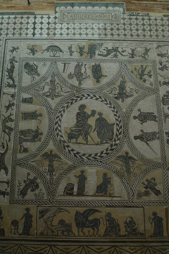 Mozaika w Muzeum Rzymskim