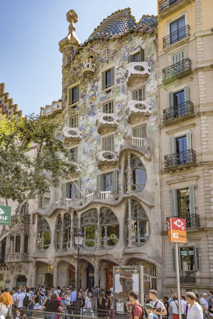 Casa Battlo w Barcelonie