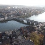Widok z cytadeli na Namur.